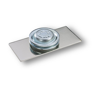 Round Magnet with Counter-Plate for Clothing