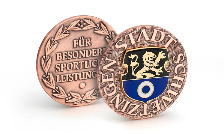 Bürgermedaille für sportliche Leistungen
