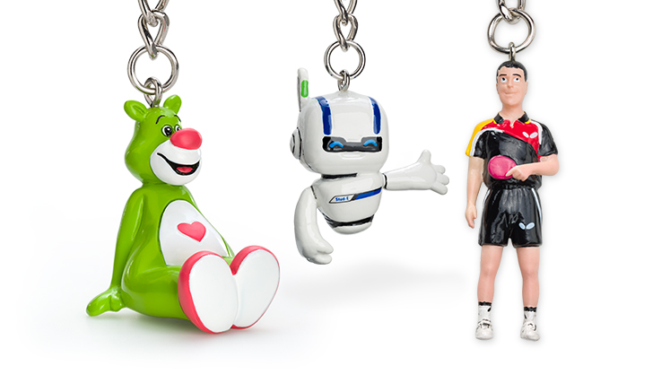 Key ring figures