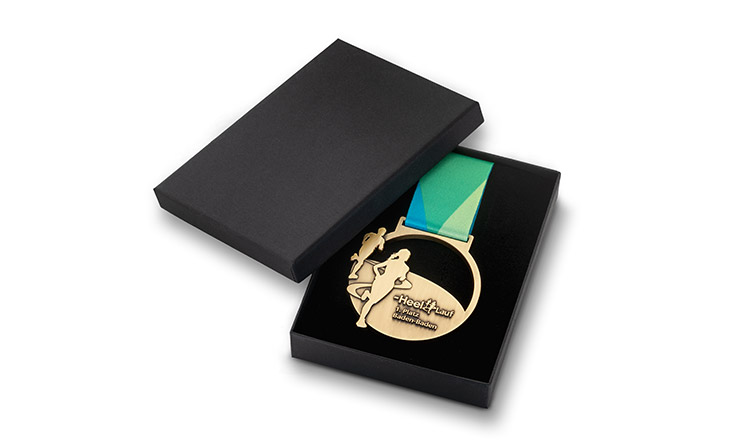 Sportmedaille mit Etui