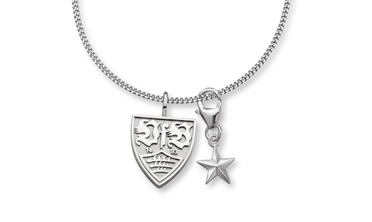 VfB Kette mit Anhänger Wappen