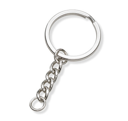 Jewellery & key rings: key ring, flat