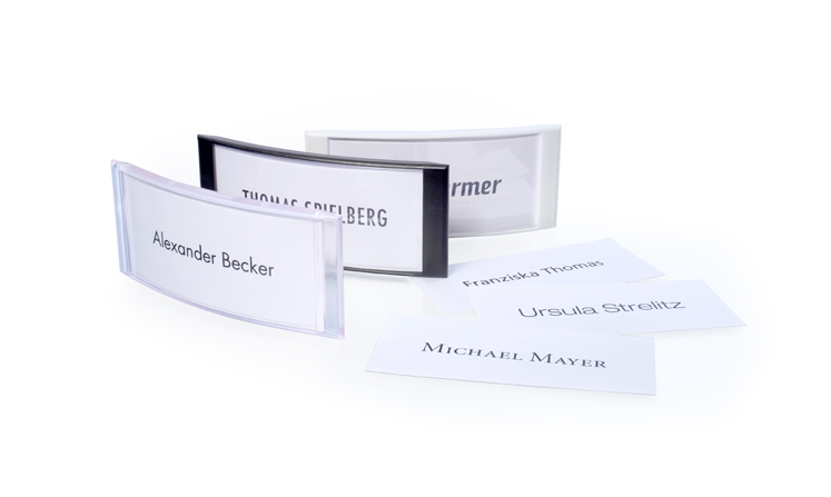 Plastic Name Badges to Design Yourself