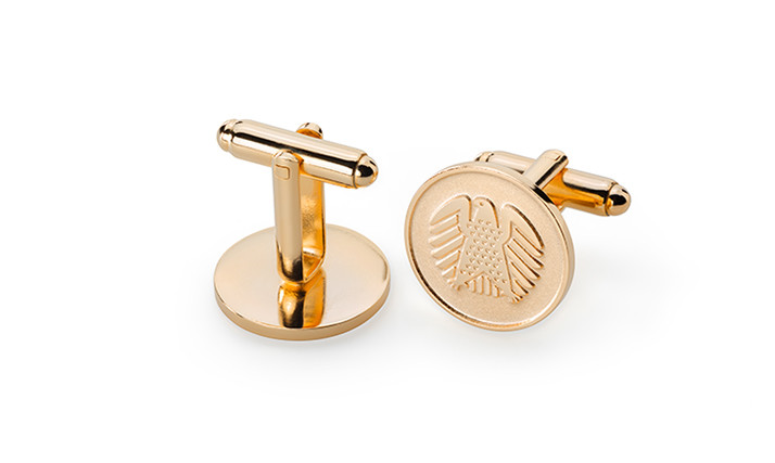 Cufflinks with federal eagle