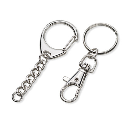 Jewellery & key rings: key ring lobster claw clasp