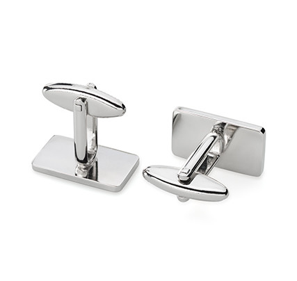 Jewellery & key rings: cufflinks rectangular