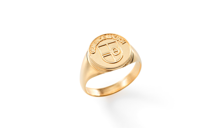 Signet ring for honorary citizens