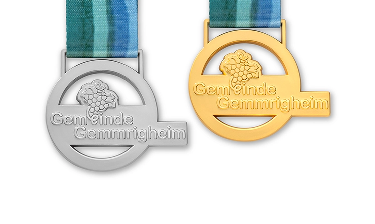 Bürgermedaille in Gold und Silber