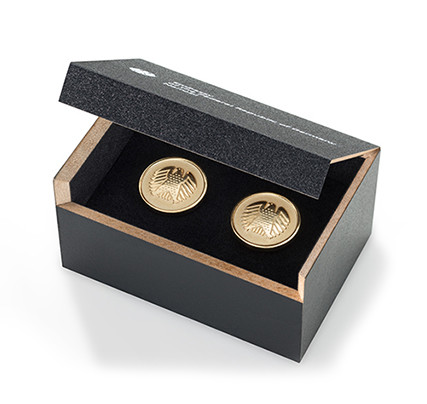 Amapa Lapel Pin Badge Engraved Personalised Box
