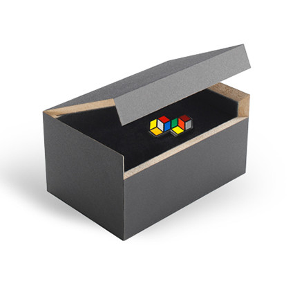 MDF box for pin badges and lapel pins