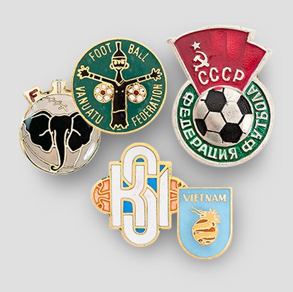 Soccer pins