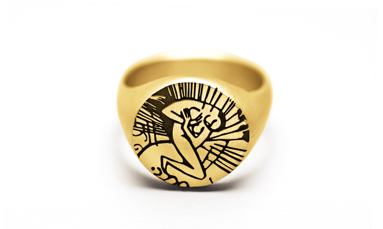 Signet Ring with Engraving, Franz Marc, Franz Marc